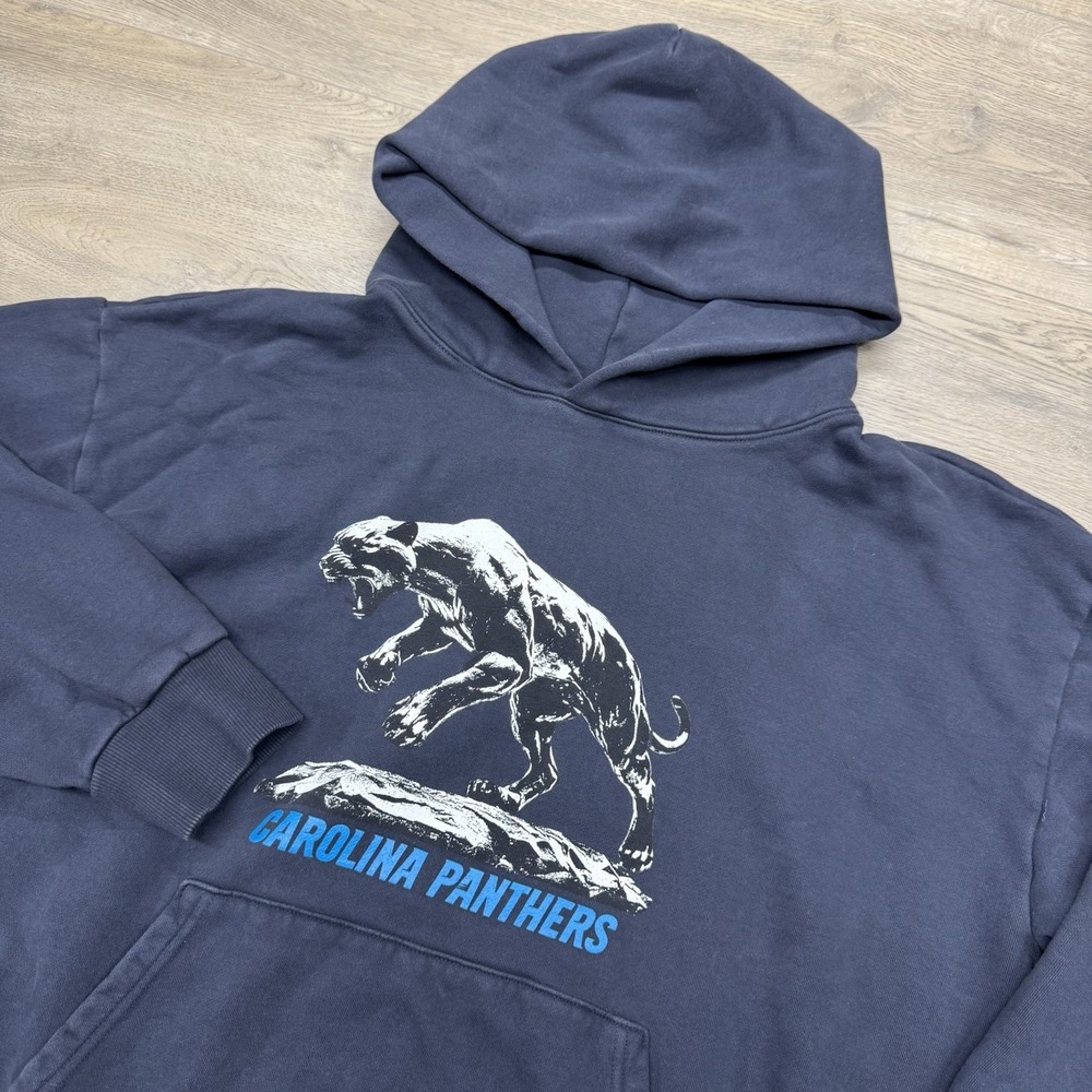 Carolina Panthers Golf Wang Hoodie Sz XL NFL Black Football